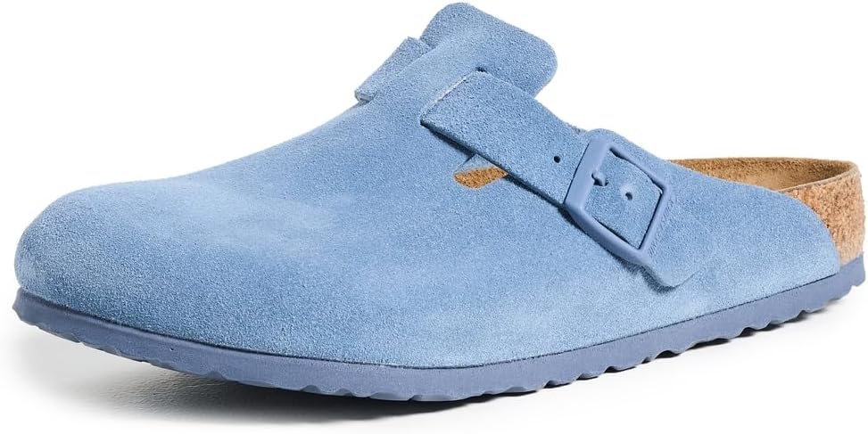 

Мужские сабо Birkenstock Boston с мягкой стелькой, синий