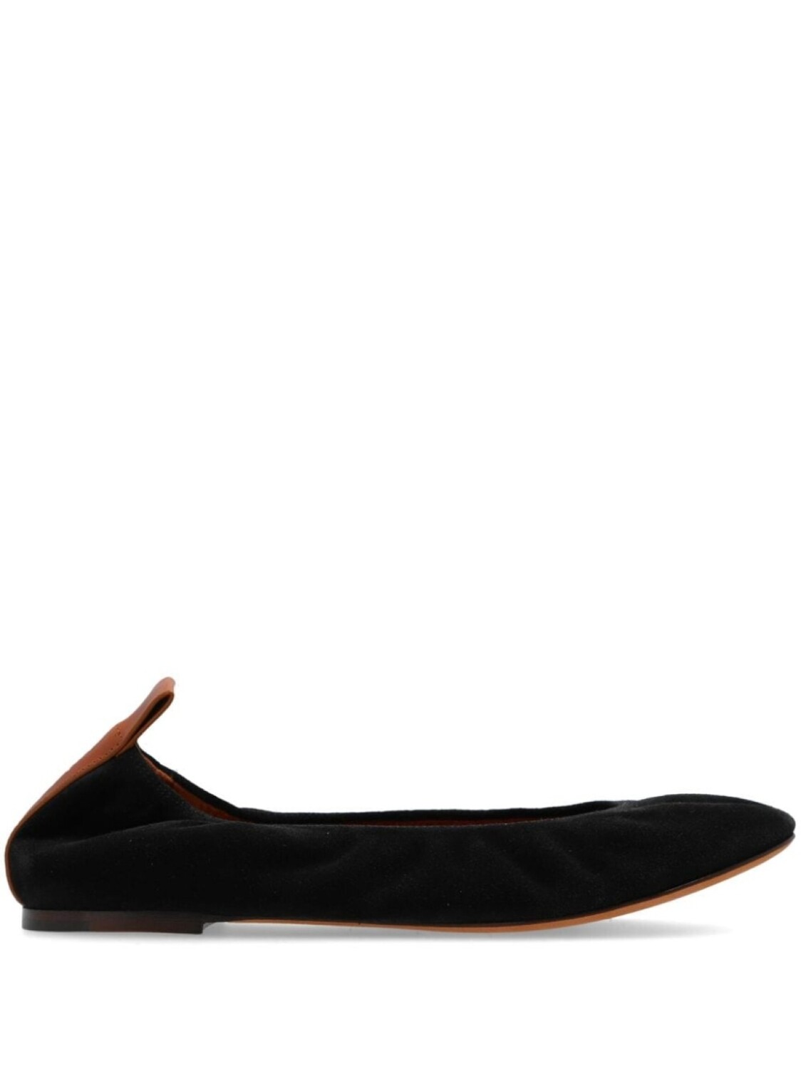 

Lanvin кожаные балетки, черный