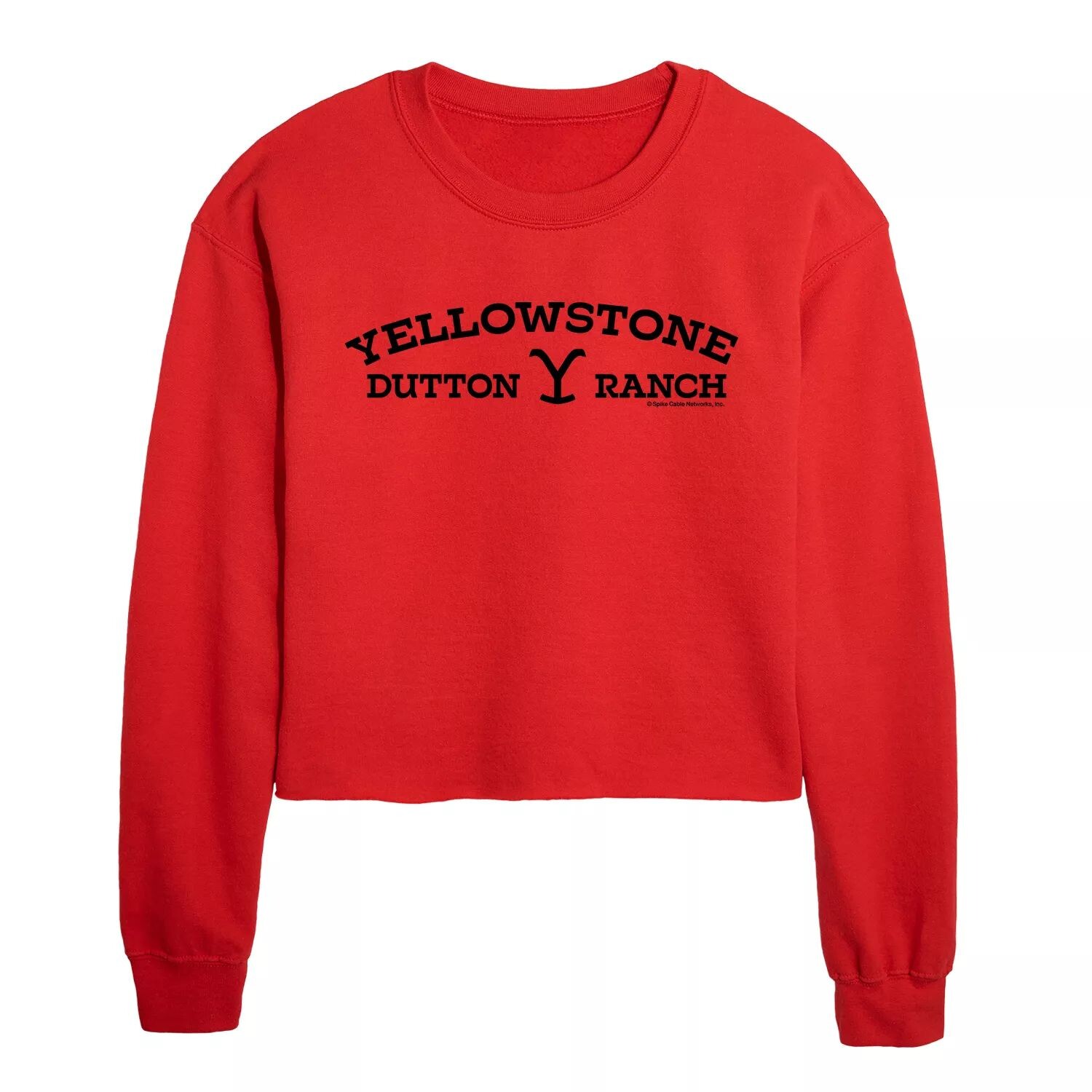 

Укороченный свитшот Yellowstone Ranch Licensed Character, красный
