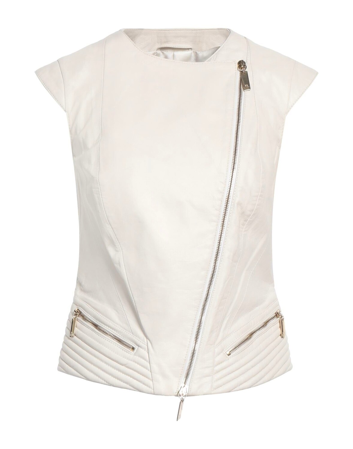 

Куртка Elisabetta Franchi Gold, слоновая кость