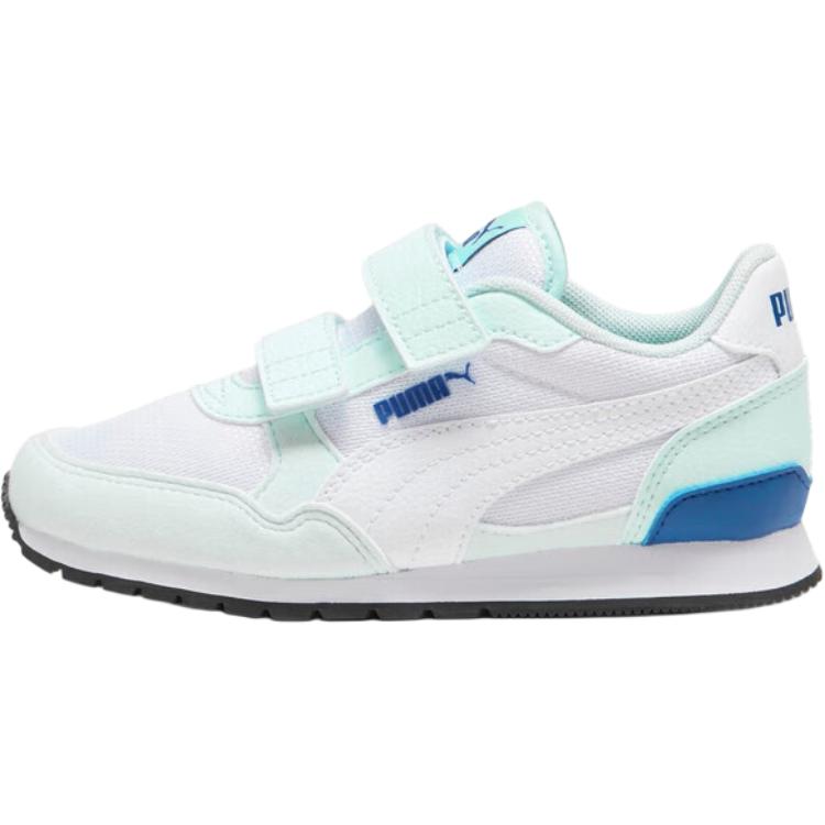 

PUMA St Runner низкие детские кроссовки White/Light Blue/Blue Glaze для детей 3-7 лет