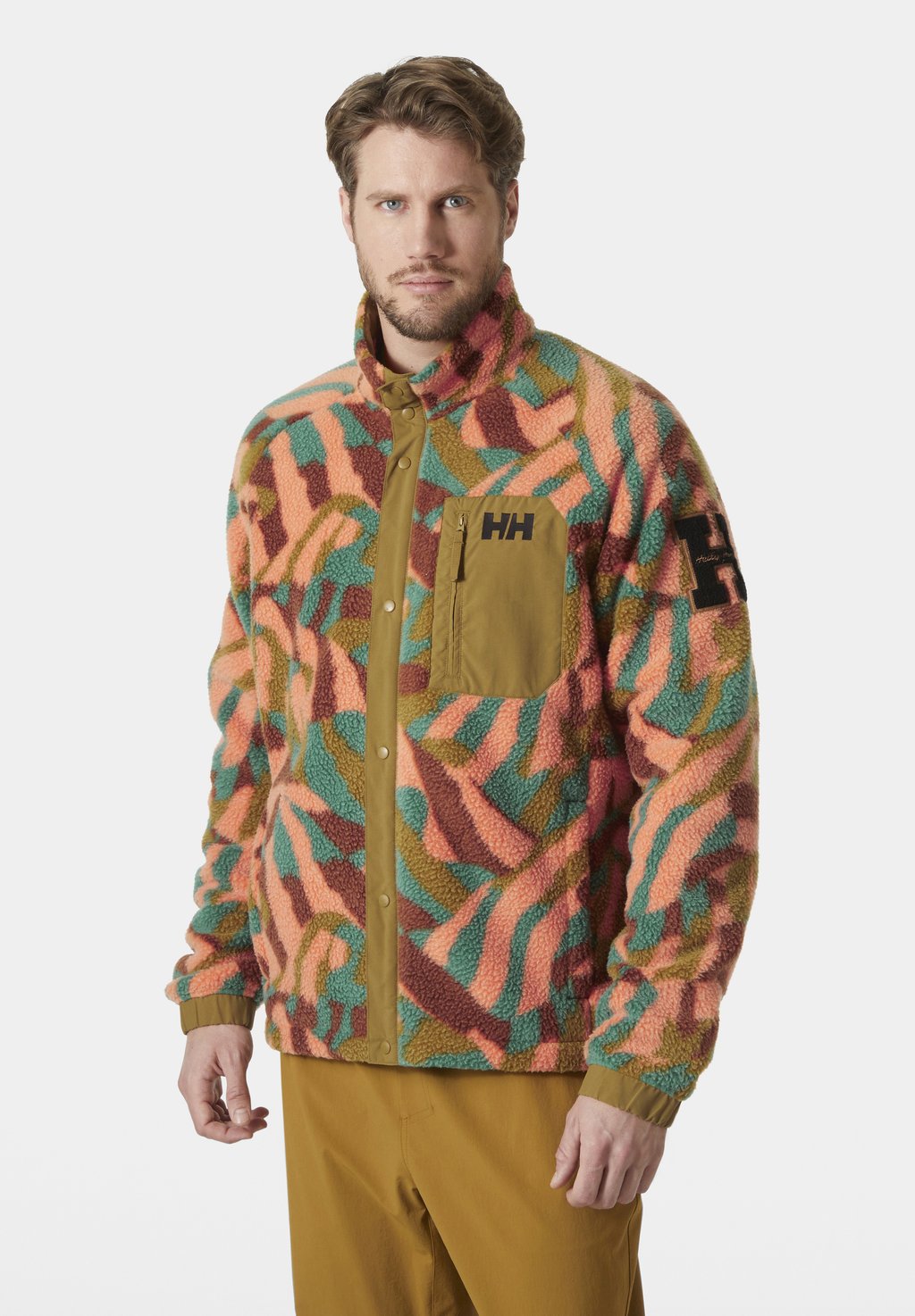 

Флисовая куртка PANORAMA PRINTED PILE SNAP Helly Hansen, мультиколор