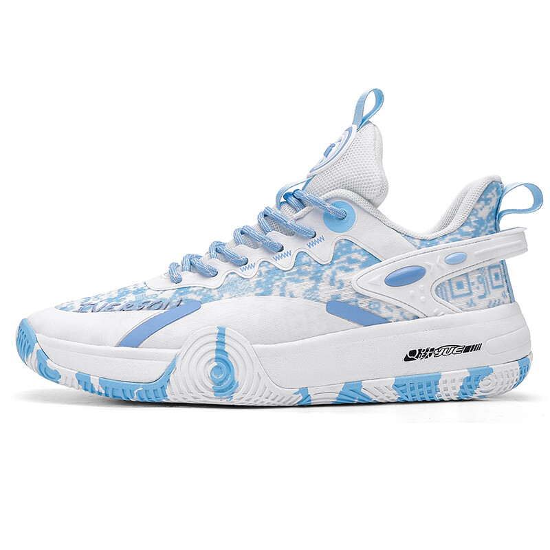 

Баскетбольные кроссовки Basketball Shoes Unisex Low-Top White Sky Blue Iverson