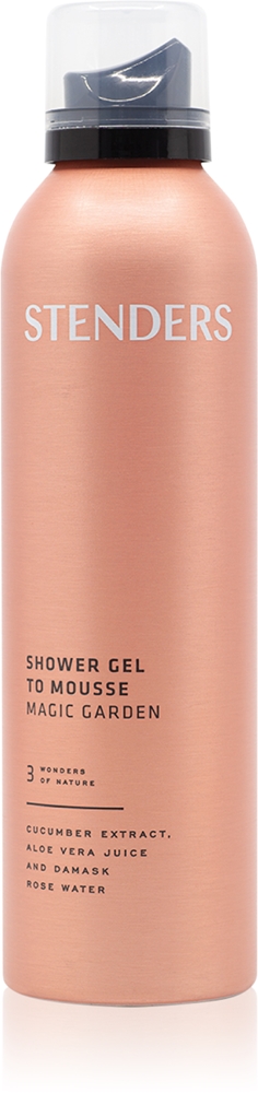 

Гель-Мусс для душа Magic Garden с текстурой геля Stenders, 200 мл
