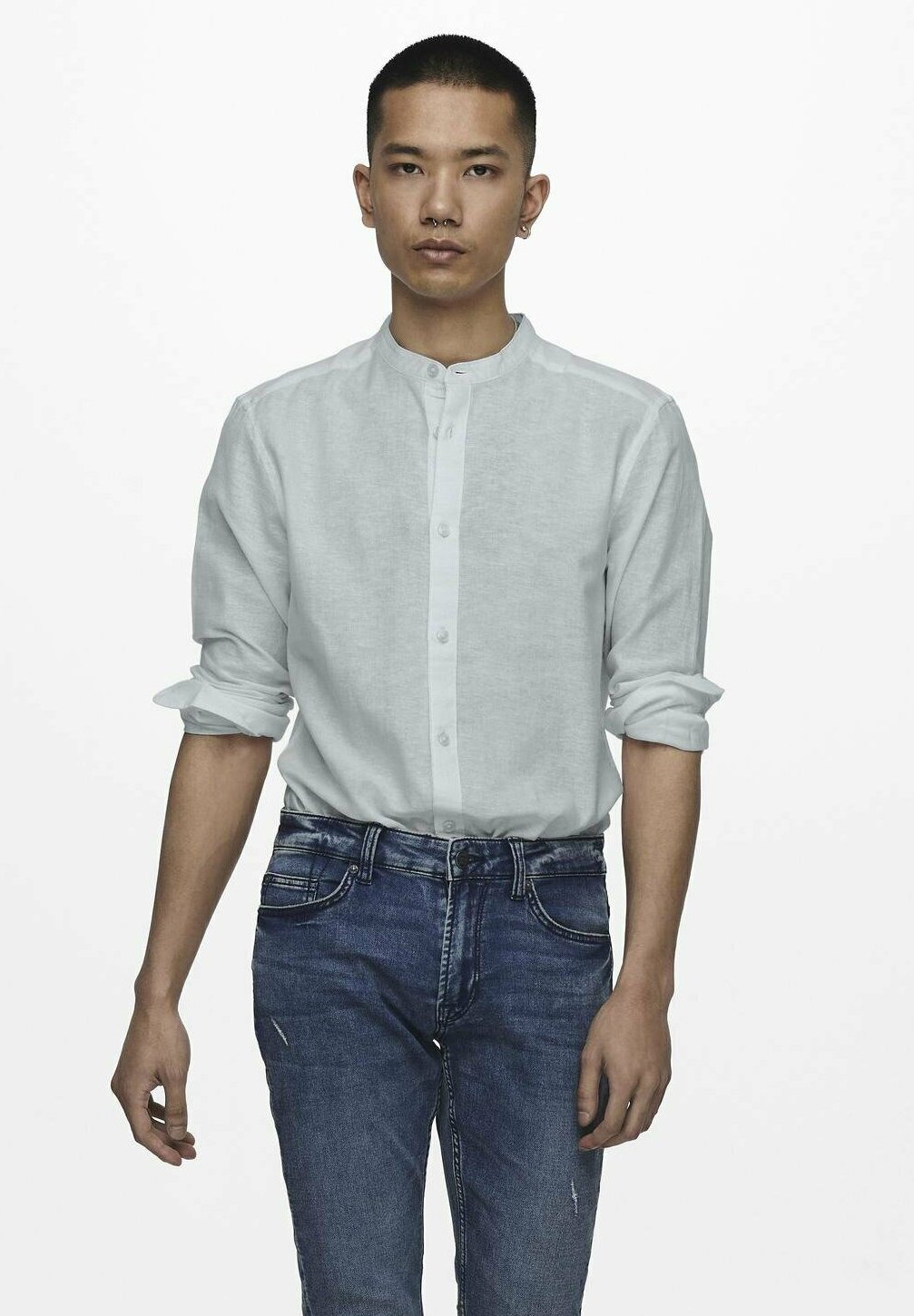 

Рубашка ONSCAIDEN MAO Only & Sons, Blau