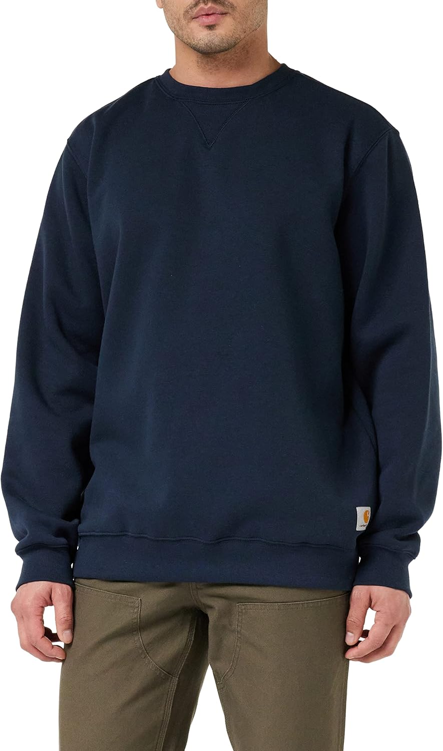 

Carhartt мужская толстовка Midweight Crewneck, New Navy