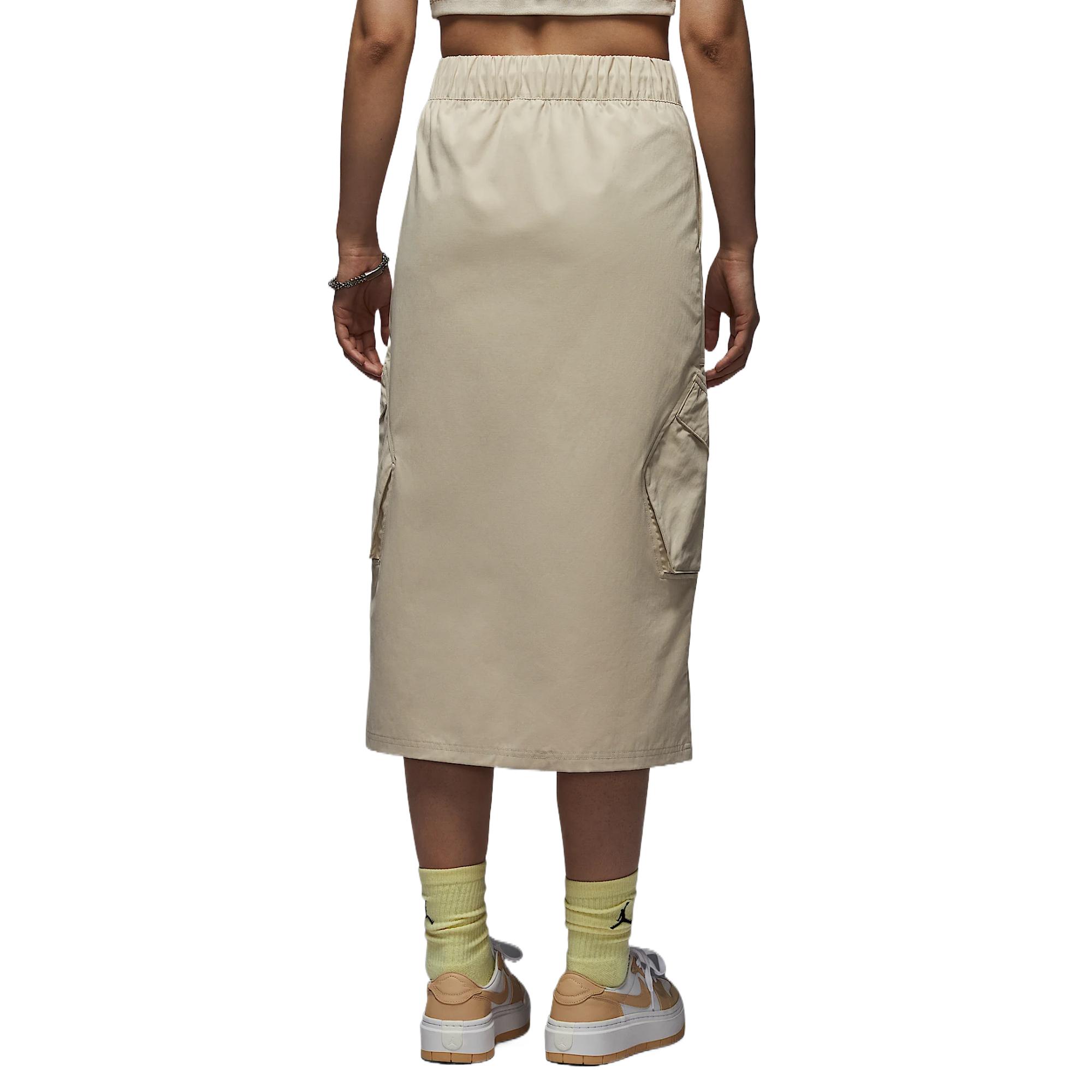 Jordan Чикаго Casual длинная юбка Women's Rattan Yellow — фото 3