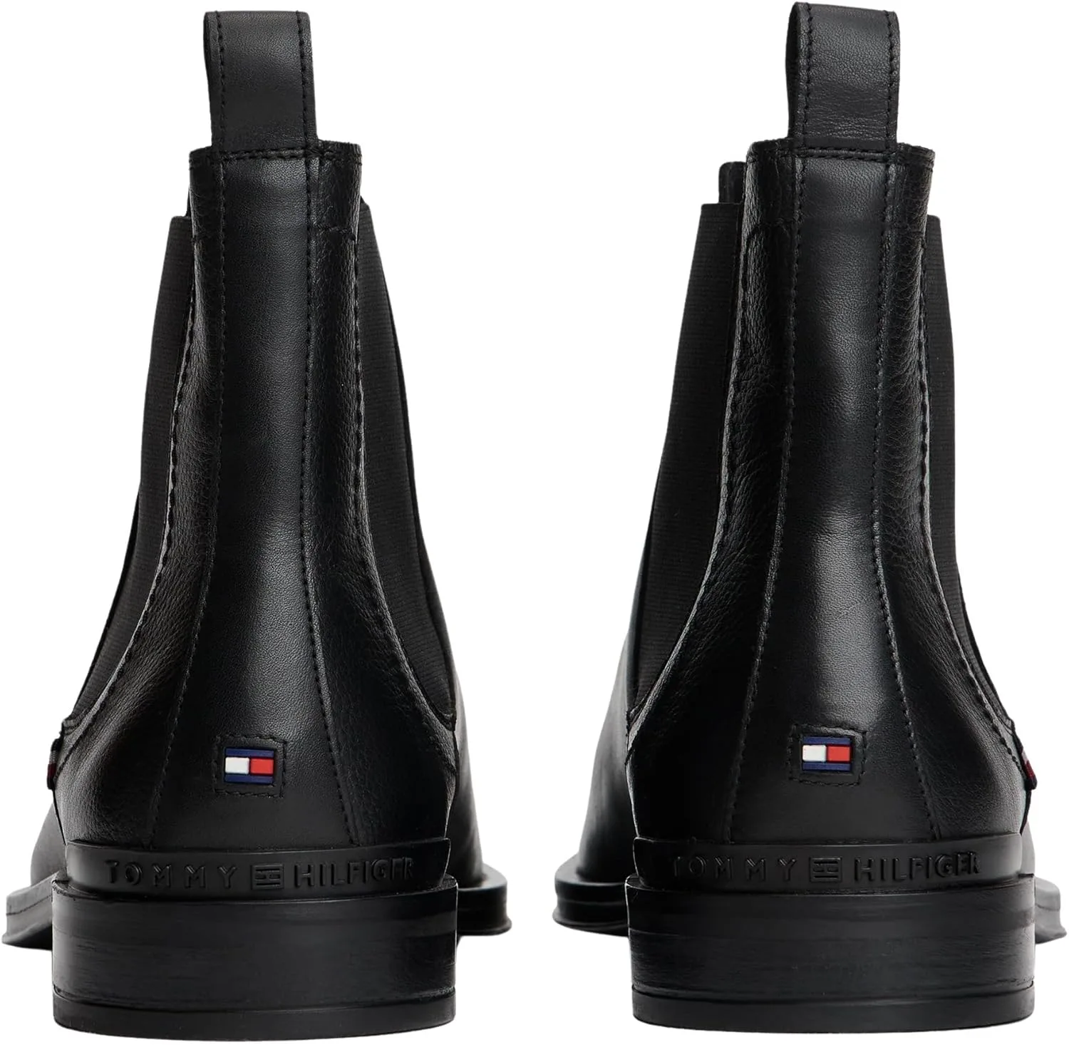 Мужские деловые ботинки Tommy Hilfiger LTH Cheslea Fm0fm05578 Low Boots, черный — фото 2
