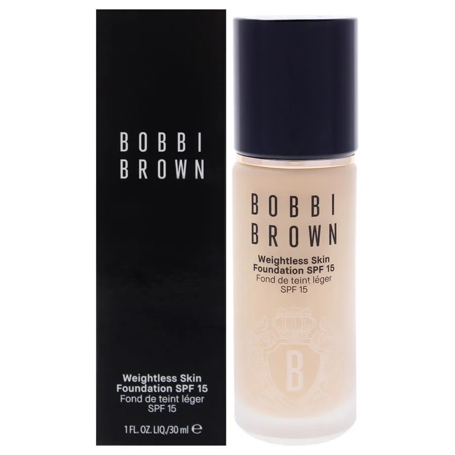 Тональный крем для лица Bobbi Brown Ladies Weightless Skin SPF 15 1 унция NW-022 Neutral Warm Ivory Makeup 716170298207, нейтральный