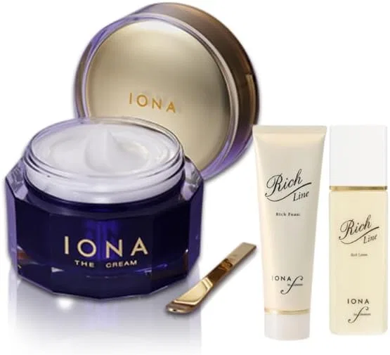 Дневной крем Ionaza Cream II 50 г с набором пенки и лосьона