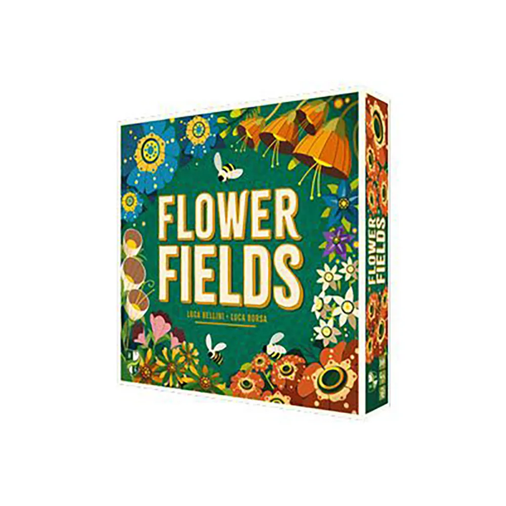 

Детская настольная игра Asmodee Flower Fields, золотой