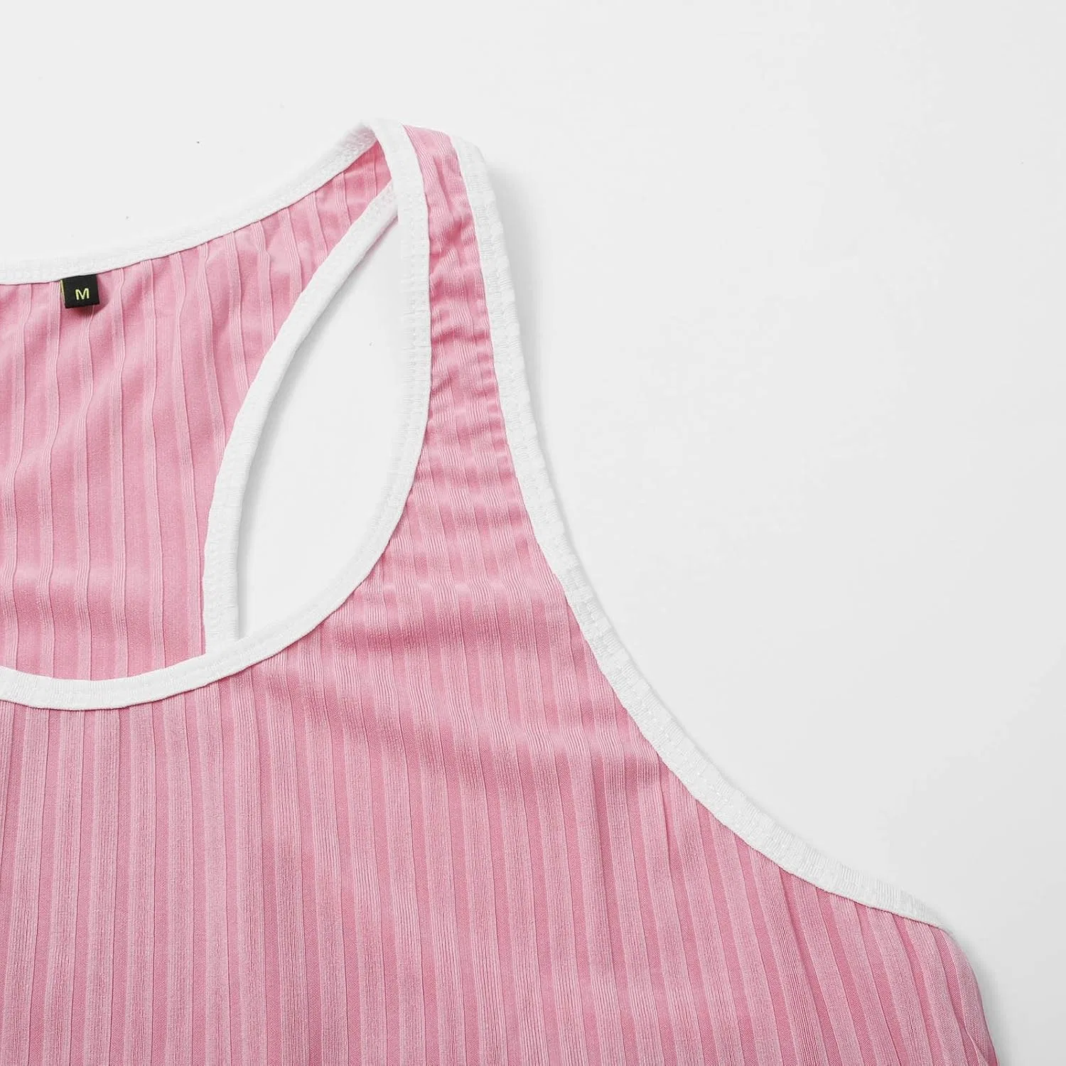 Мужской топ для тренировок, цветовой блок, Generic, Z11 Knit Pink — фото 2