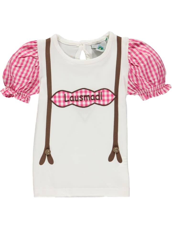 

Футболка Isartrachten, цвет weiß/pink