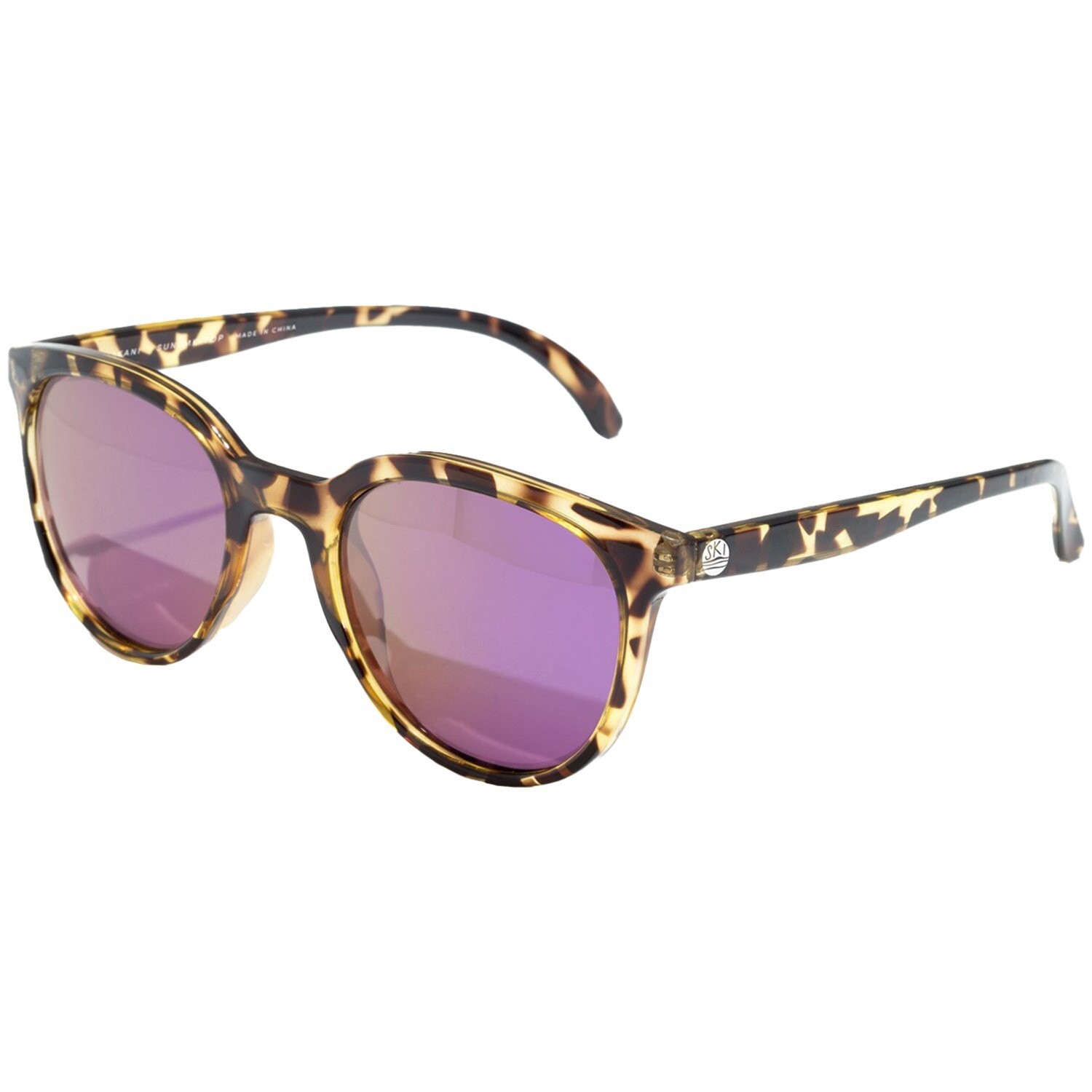 

Солнцезащитные очки Sunski Makani, цвет Tortoise/Purple Polarized