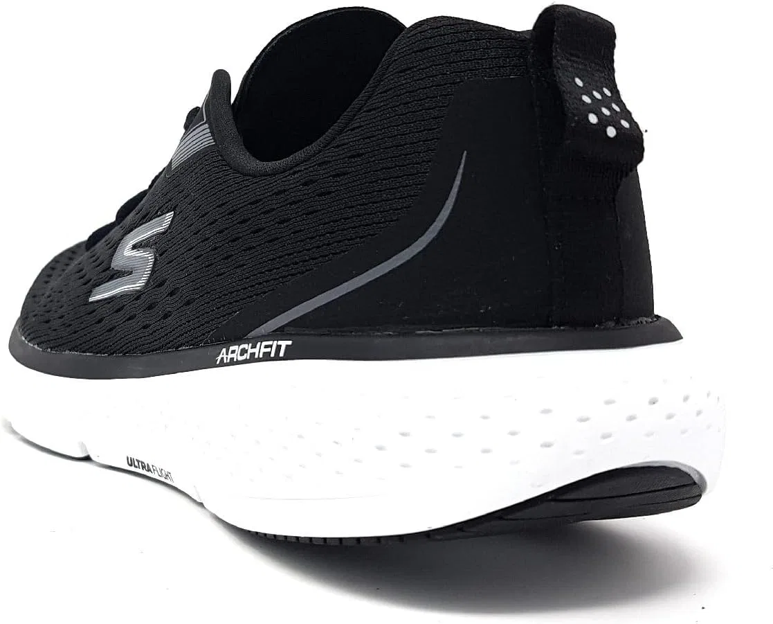Мужские беговые кроссовки Skechers Performance GO Run Pure 3, Bkw Black White — фото 4