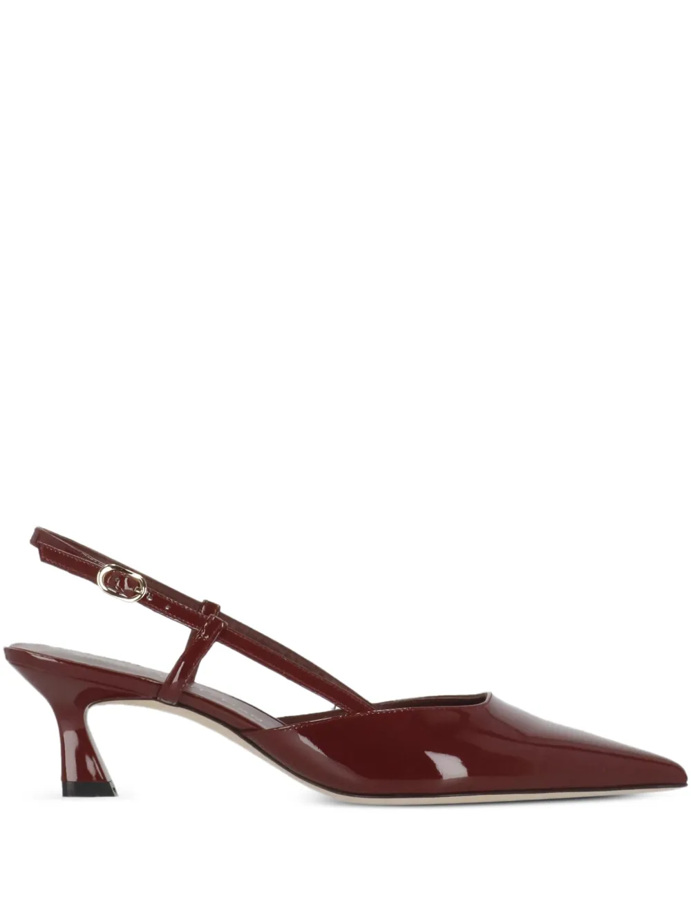 Туфли-слингбэки Vinnie на каблуке 50 мм Stuart Weitzman, красный