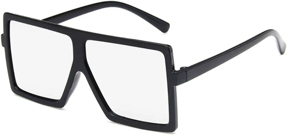 

Солнцезащитные очки Shiratori унисекс, модные, ярко-черные, серые, для отдыха, квадратные, неполяризованные, с защитой от УФ-излучения UV400, Bright Black White