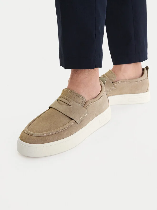 Armani Exchange Слиперы XM002632 AF19687 Z1030 бежевые — фото 2