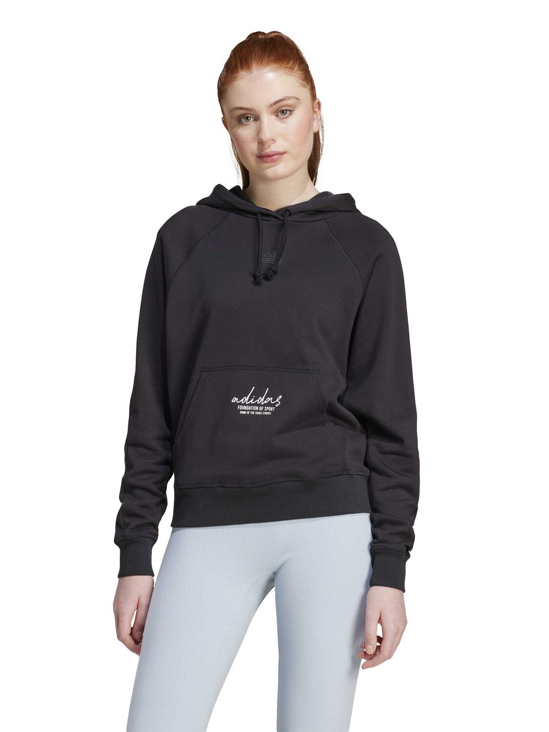 

Толстовка Adidas Sportswear Signature Graphic Embroidery, черный