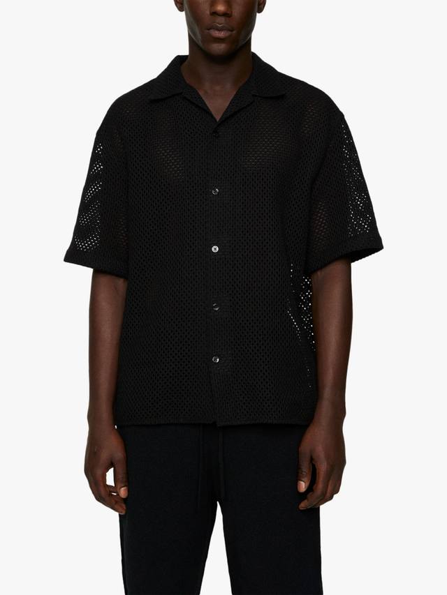 

Футболка Ellis Cotton Regular Fit с вязаным узором J.Lindeberg, Black