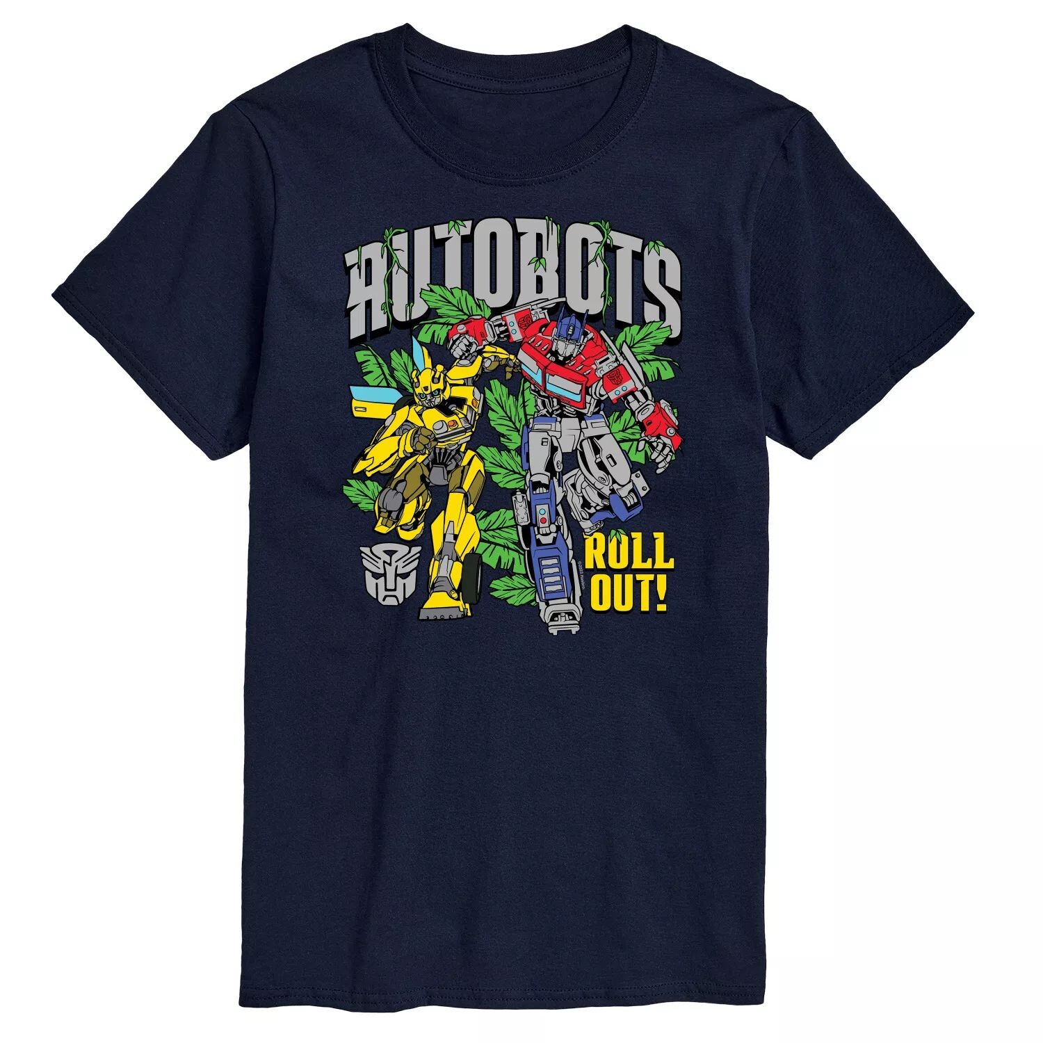 

Футболка с графическими рисунками Big & Tall Transformers Autobots Roll, Blue Licensed Character, синий