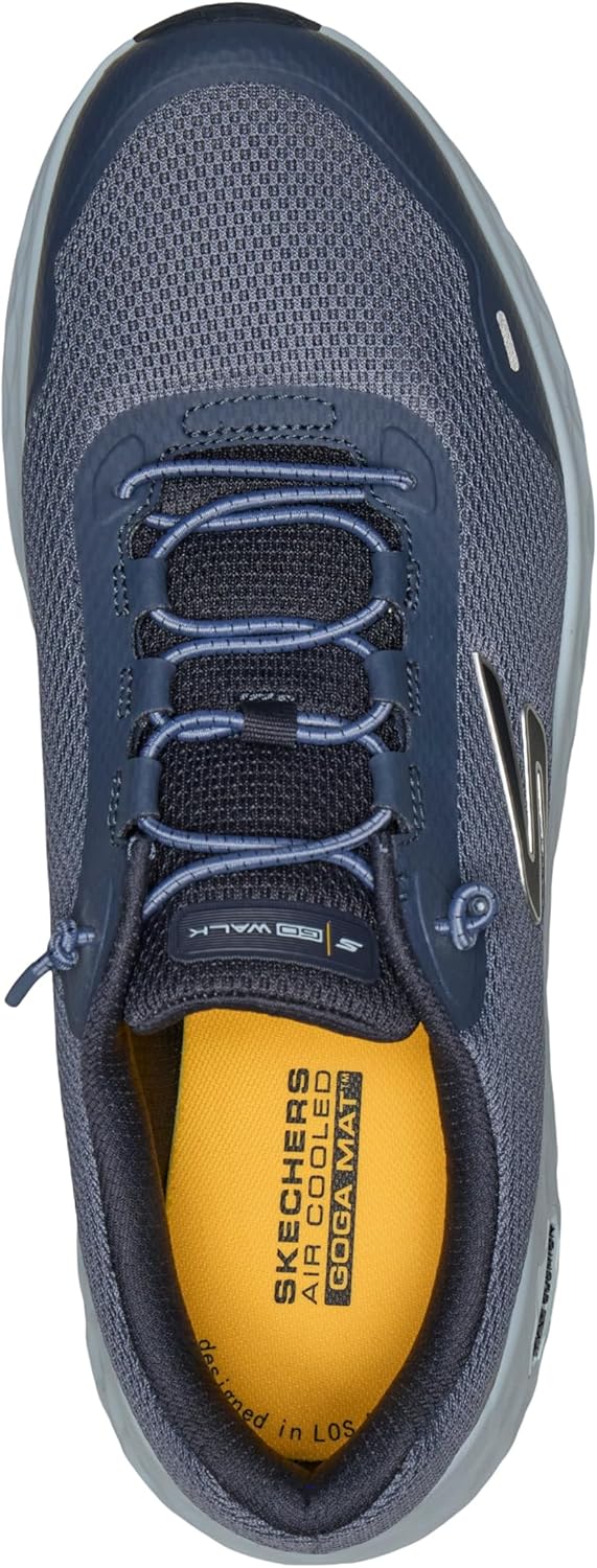 Мужские кроссовки Skechers Go Walk Max Cushioning Flex RAF, темно-синий — фото 3