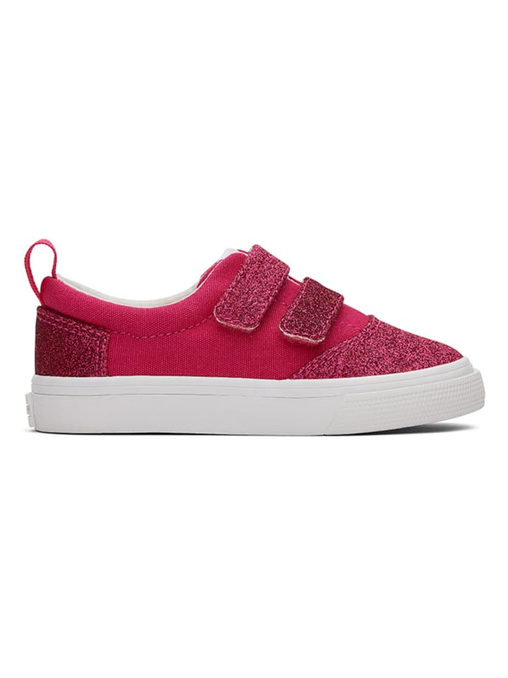 Кроссовки на шнуровке TOMS, розовый — фото 4
