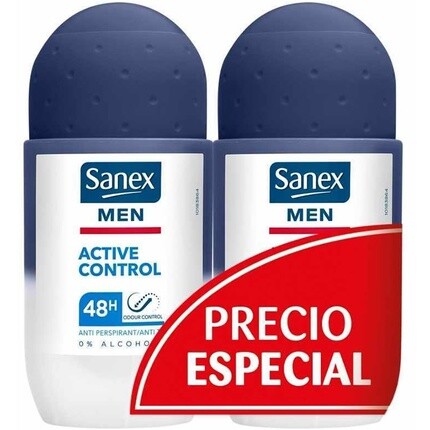 

Дезодорант Active Control 48h Roll On Duplo 2 x 50 мл - Sanex