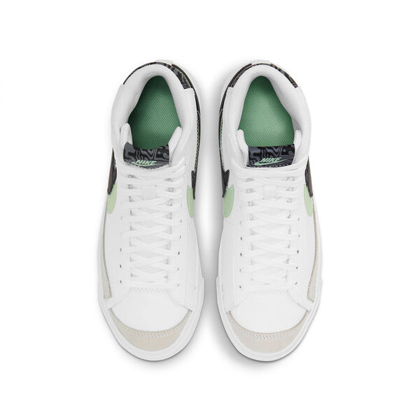 Кроссовки blazer mid '77 se 'double swoosh - white vapor green' Nike, белый — фото 4