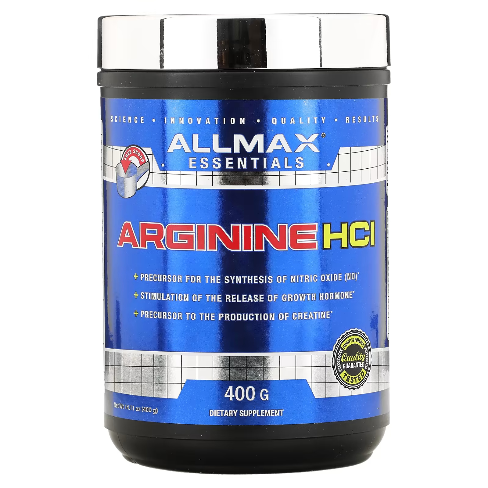 

Аргинин AllMax HCl 14,400 г