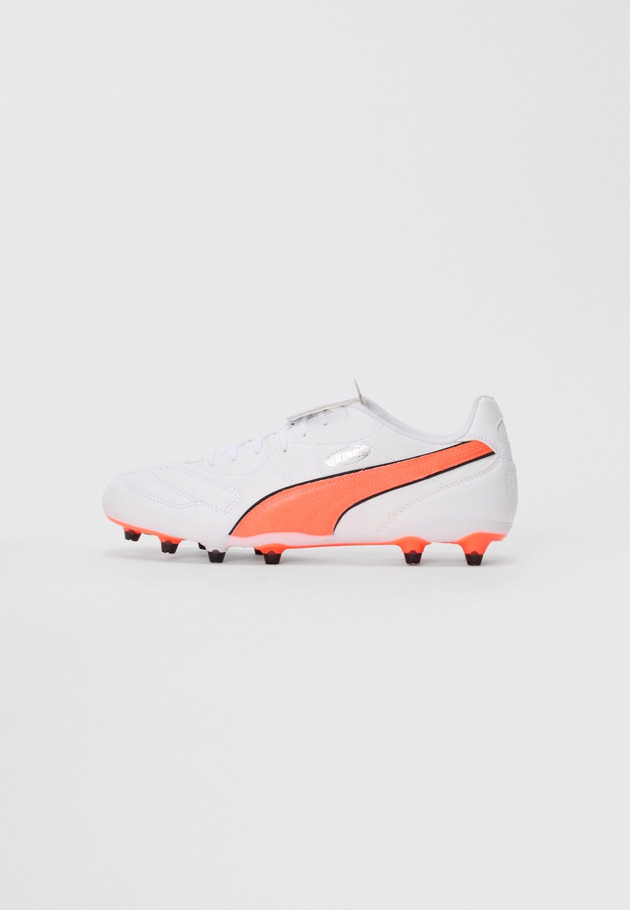 

Кроссовки Puma KING LIGA FG/AG, White/Glowing Red/Black/White