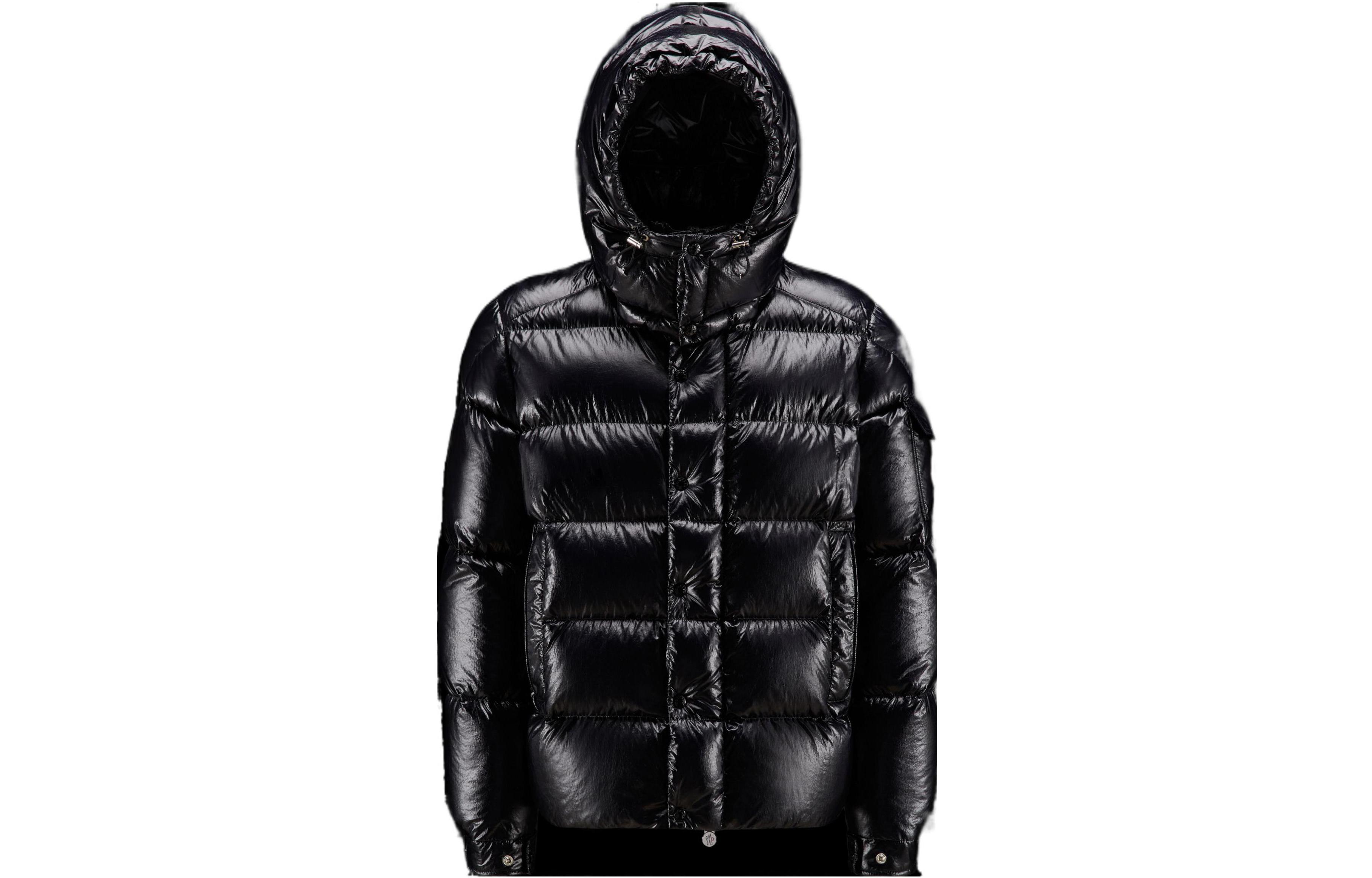 

Maya 70-я годовщина специальное издание короткая пуховая куртка черный Moncler