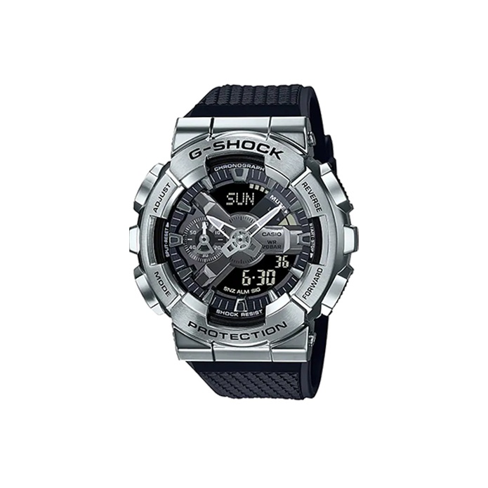 

CASIO Часы Unisex Full Metal Series 51.9mm Black Watch GM-110-1ACR, Black Dial