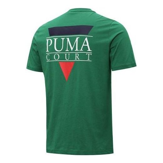 

Футболка tennis club graphic tee 'green' Puma, зеленый