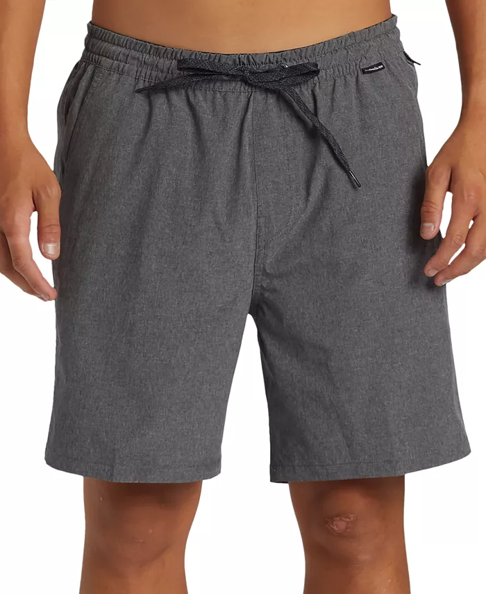 

Мужские шорты Hybrid Taxer Heather Amphibian 18" Quiksilver, черный