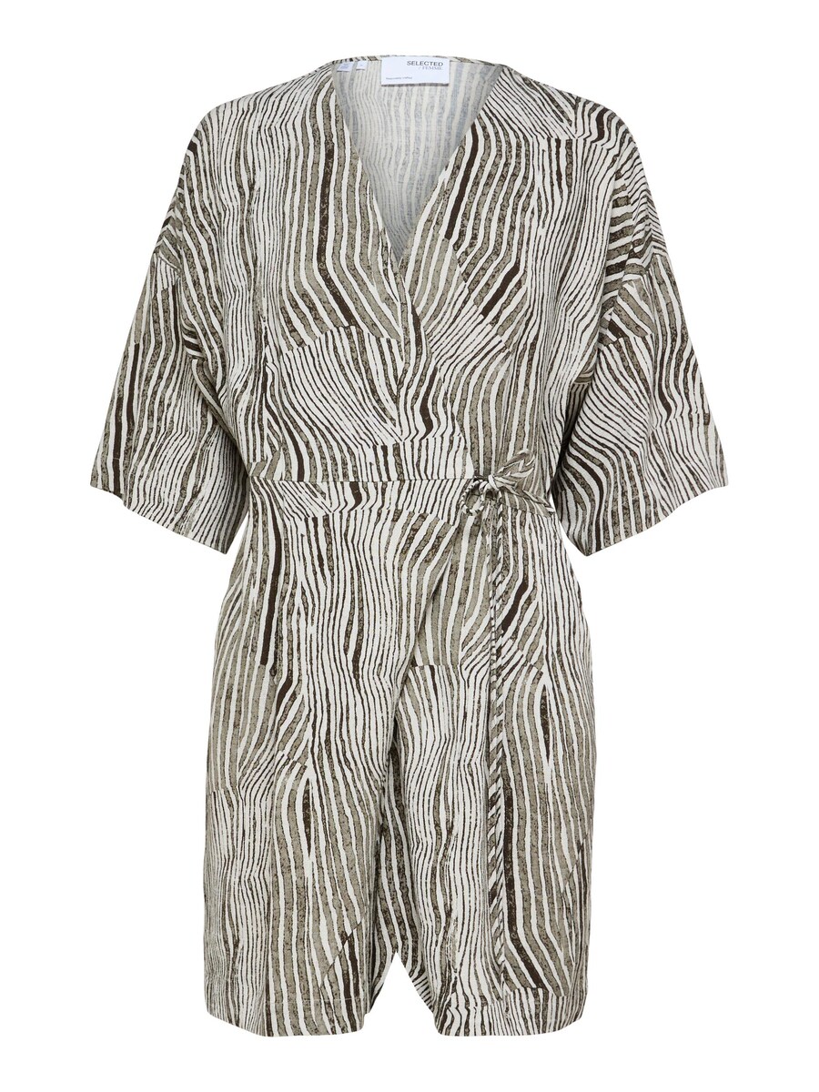 

Комбинезон SELECTED FEMME EVITA-MALVINA, цвет Grey/White