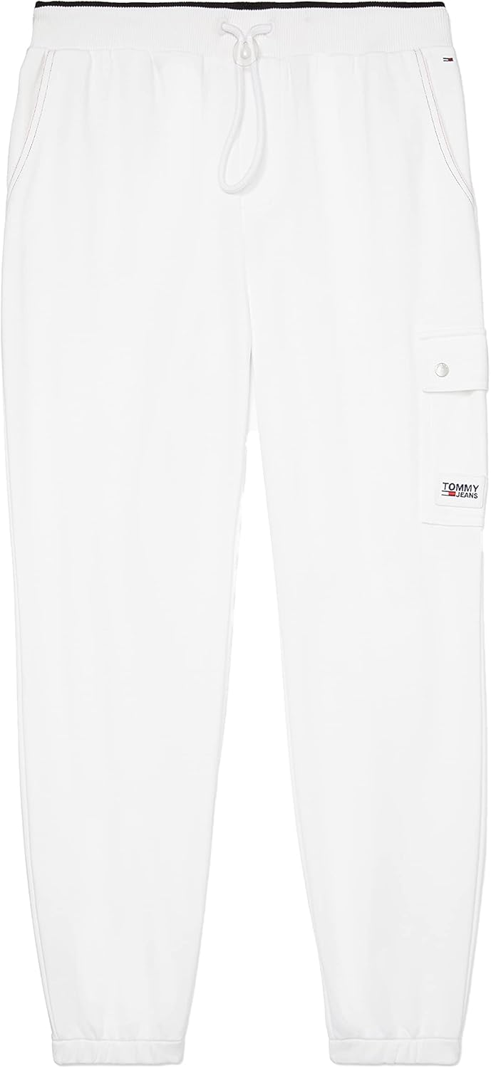 

Женские адаптивные брюки-карго Tommy Hilfiger с застежкой на шнурок, Bright White