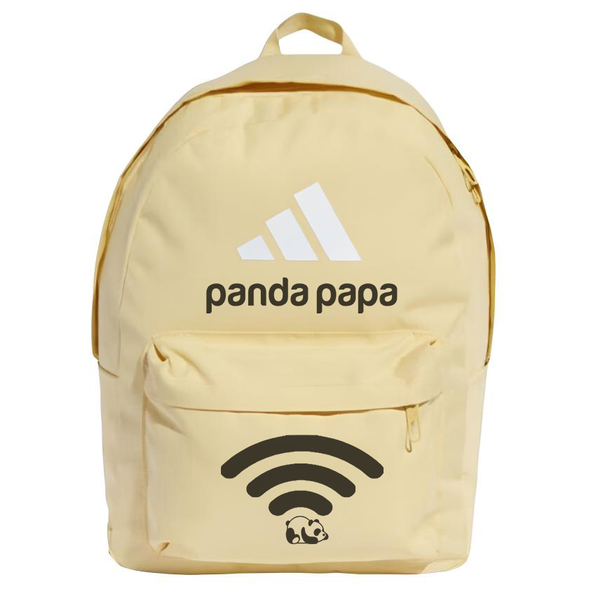 

Adidas Полиэстеровый рюкзак с тиснёным узором большой унисекс жёлтый, Signal Panda
