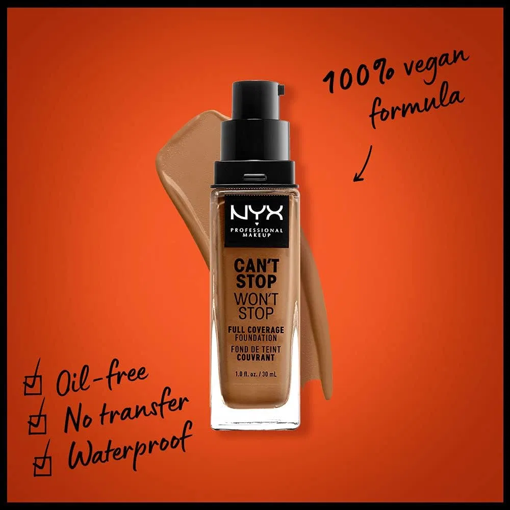 Тональное средство Nyx Professional Makeup Cantostop 30 мл Almond — фото 2