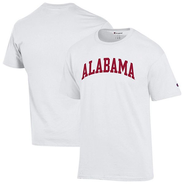 

Мужская белая футболка Alabama Crimson Tide Basic Arch Champion