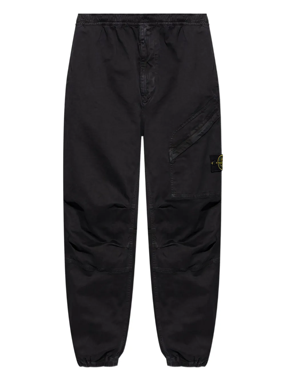 

Брюки карго с эластичным поясом Stone Island, черный