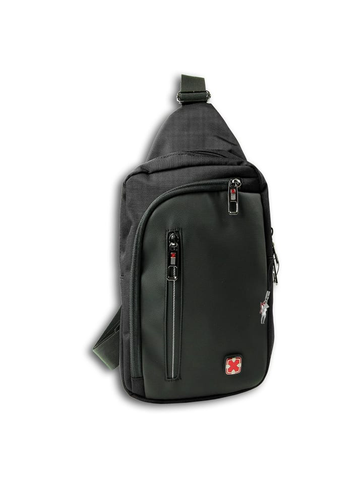 

Сумка через плечо Travel N Meet из полиэстера, черная, около 18 см Travel n meet