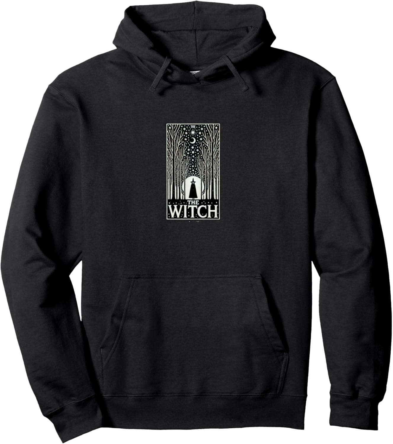 

Худи с изображением ведьминских карт Таро Witchy Arts Snugg, черный