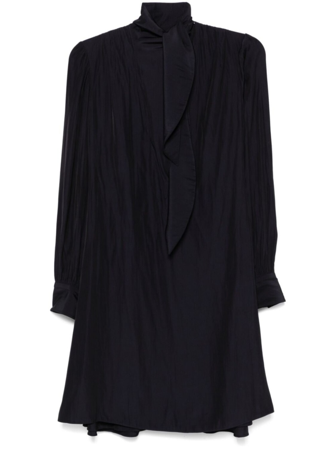 

Lanvin платье мини с драпировкой, синий