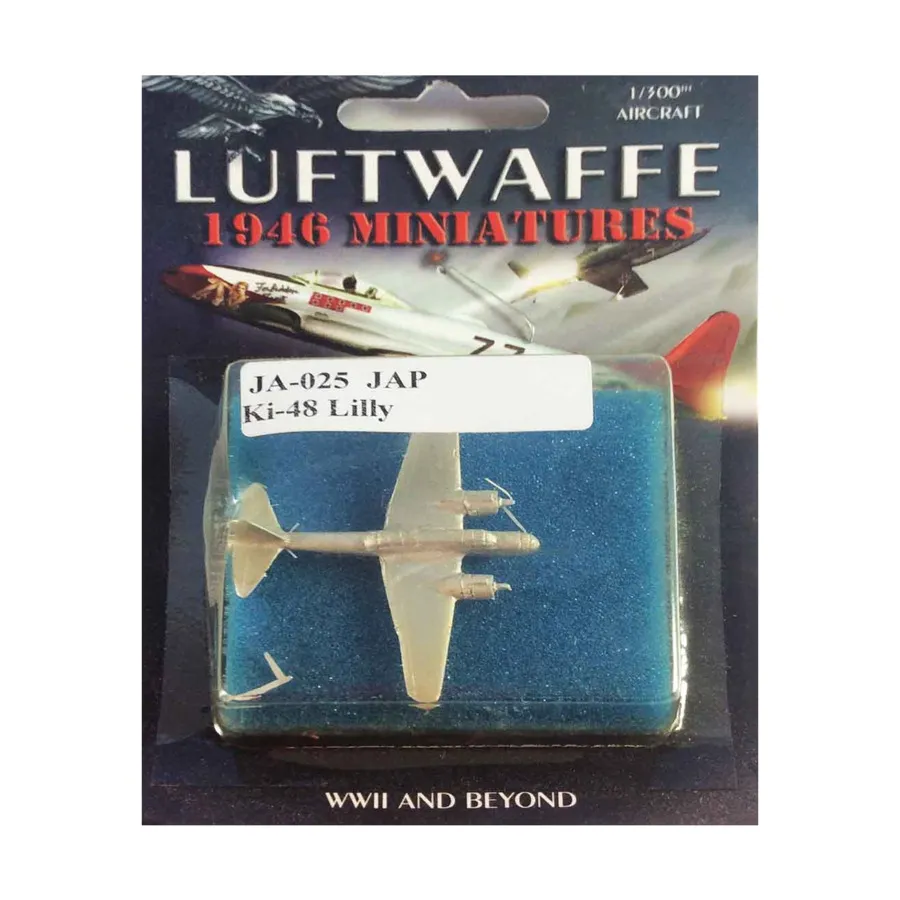 

Кавасаки Ки-48 Лилли, Luftwaffe 1946 Miniatures - Japan (1:300)