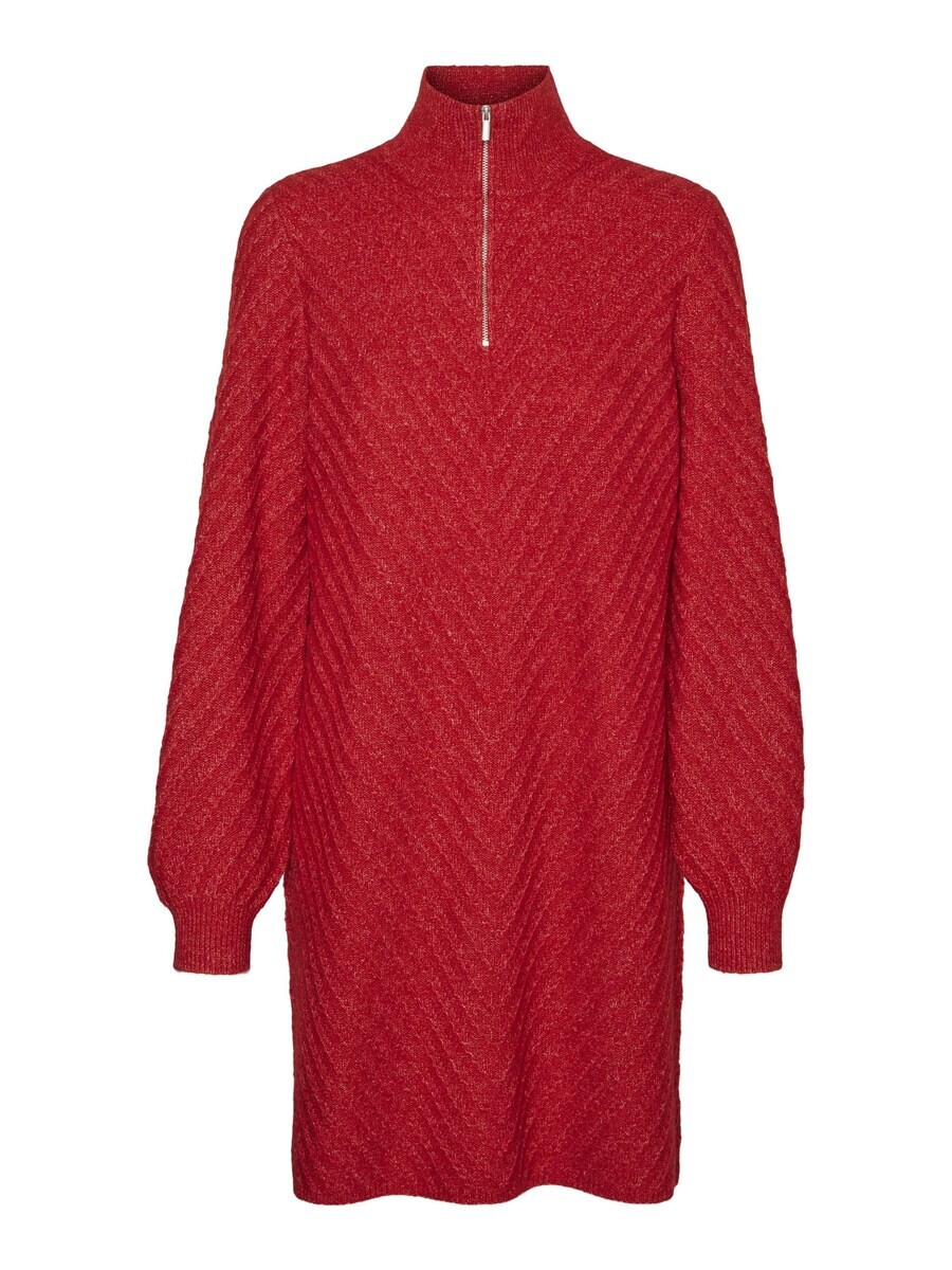 Вязаное платье Vero Moda, красный