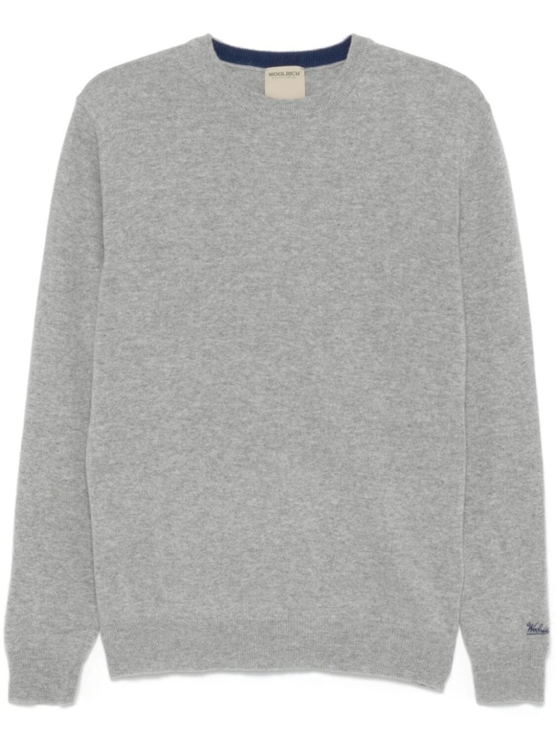 

Woolrich джемпер с вышитым логотипом, серый