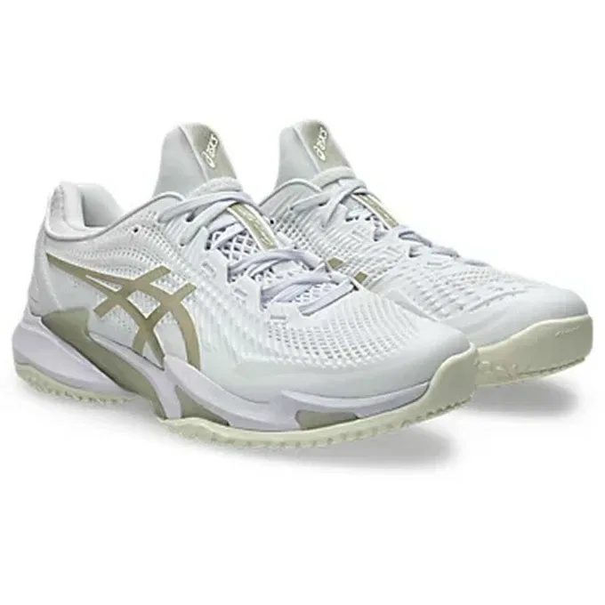 Мужские теннисные кроссовки «Court FF 3 OC» от ASICS, Wh/Putty — фото 2