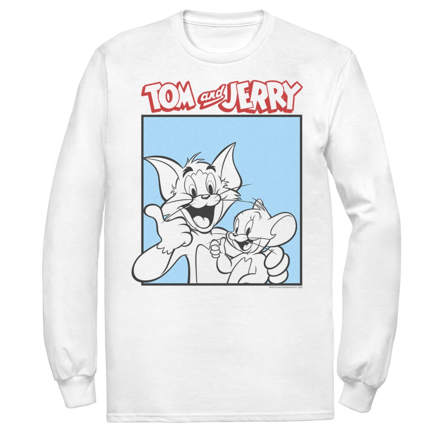 

Мужская футболка с плакатом «Том и Джерри» Licensed Character
