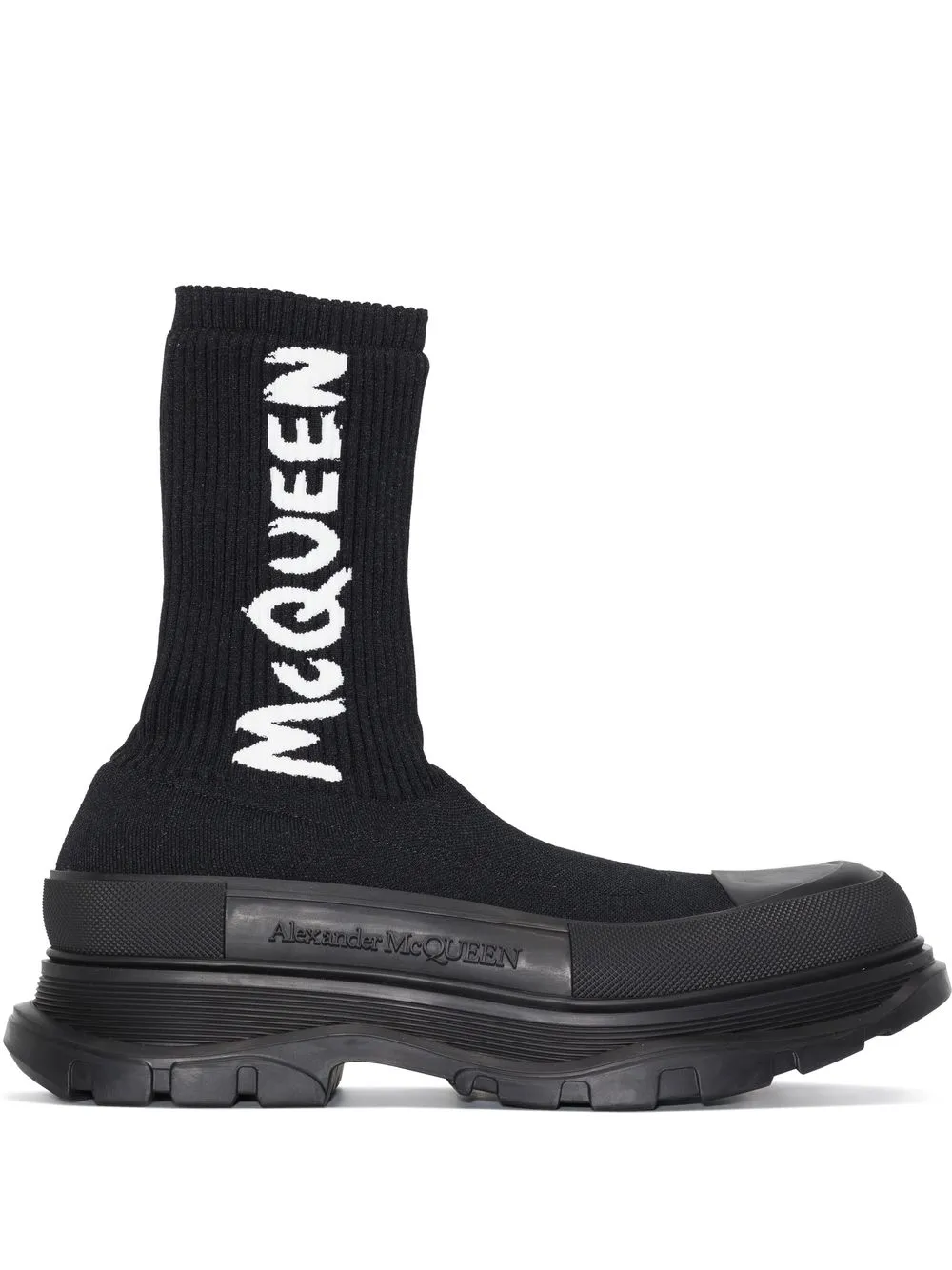 

Ботинки-носки Tread Alexander McQueen, черный